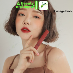 Son 3CE Smothing Lip Tint #VINTAGE BRICK (date 10/2023)
