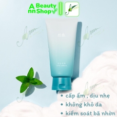 Sữa rửa mặt HANYUL Mentha Trouble Cleansing Foam 120g