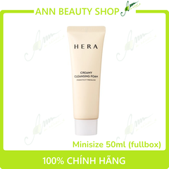 Sữa Rửa Mặt Hera Creamy Cleansing Foam Minisize 50ml