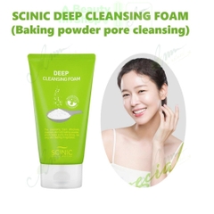 Sữa Rửa Mặt Sạch Sâu Scinic Deep Cleansing Foam 150ml