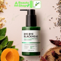 Sữa Rửa Mặt Some By Mi Bye Bye Blackhead 30Days Miracle Green Tea Tox Bubble Cleanser 120ml