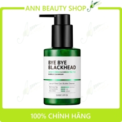 Sữa Rửa Mặt Some By Mi Bye Bye Blackhead 30Days Miracle Green Tea Tox Bubble Cleanser 120ml