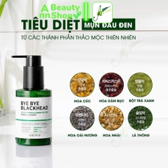 Sữa Rửa Mặt Some By Mi Bye Bye Blackhead 30Days Miracle Green Tea Tox Bubble Cleanser 120ml