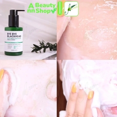 Sữa Rửa Mặt Some By Mi Bye Bye Blackhead 30Days Miracle Green Tea Tox Bubble Cleanser 120ml