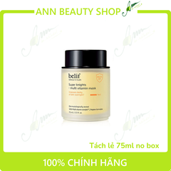 Nạ Ngủ Dưỡng Sáng Da Belif Super Knight Multi Vitamin Mask
