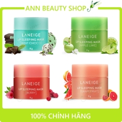 Tách set Mặt Nạ Ngủ Môi Laneige Lip Sleeping Mask MINI 8G/ 1 HỦ