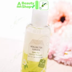 Tẩy trang mắt môi Healing Tea Garden Green Tea Lip & Eye Remover The Saem 150ml (date 2/2022)