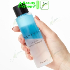 TẨY TRANG MẮT MÔI MISSHA PERFECT LIP & EYE MAKEUP REMOVER