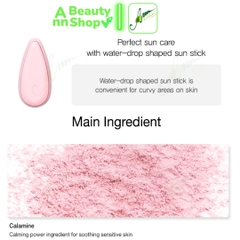 Thanh Lăn Chống Nắng The Saem Eco Earth Power Pink Sun Stick SPF50+ PA++++ 17g (DATE 7/2022)