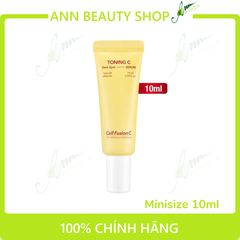 Tinh chất dưỡng sáng mờ đốm nâu Cell Fusion C Toning C Dark Spot Serum Minisize 10ml