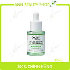 Tinh chất rau má DR.AG+ Cica hyaluronic calming Ampule 30ml