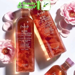 Toner cho da nhạy cảm Fresh Rose Deep Hydration Facial 250ml (DATE 1/2022)