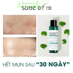 TONER TÁI TẠO LÀN DA AHA-BHA-PHA 30DAYS TONER SOME BY MI