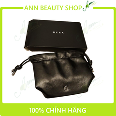 Túi Da Hera Black Leather Pouch