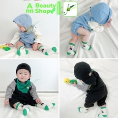 Vớ Thêu Hình Gấu Gdottodot (made in Korea)