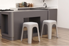 Ghế ZEN Cao, DUY TÂN, ghế nhựa PP, TPE cao cấp, dáng thấp và cao, màu sắc tối giản, chân đế chống trượt  DUY TÂN