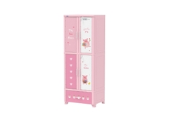 TỦ WING 4 CÁNH 1 NGĂN DUY TÂN HỒNG HEO