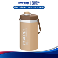Bình Giữ Nhiệt Hexcool 2L Duy Tân - Nắp Vặn, Giữ Lạnh Nhiều Giờ, Quai Xách Tiện Lợi, Nhựa PP, PE, PUv DUY TÂN