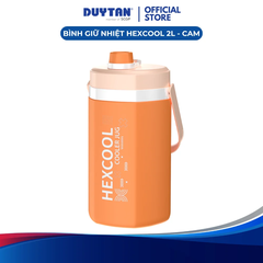 Bình Giữ Nhiệt Hexcool 2L Duy Tân - Nắp Vặn, Giữ Lạnh Nhiều Giờ, Quai Xách Tiện Lợi, Nhựa PP, PE, PUv DUY TÂN