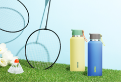 Bình Giữ Nhiệt HINA MATSU 360ml – Thép Không Gỉ 304, Ống Hút Gập Tiện Lợi DUY TÂN