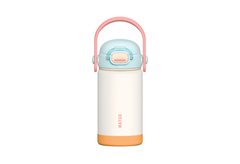 Bình Giữ Nhiệt TISHI MATSU 360 ml - Ống Hút Silicone Mềm, Khóa Chống Tràn, Thép Không Gỉ 304 DUY TÂN