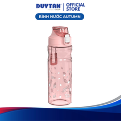 Bình nước Autumn 700ml DUY TÂN có dây đeo, nút bấm mở tiện lợi, miếng đệm ngăn rò rỉ nước DUY TÂN