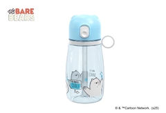 [Đặc biệt] Bình Nước Bearby MATSU – 500ml, Nắp Tiện Lợi, Quai Cầm Xoay 360°, Kèm Ống Hút DUY TÂN