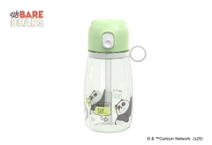 [Đặc biệt] Bình Nước Bearby MATSU – 500ml, Nắp Tiện Lợi, Quai Cầm Xoay 360°, Kèm Ống Hút DUY TÂN