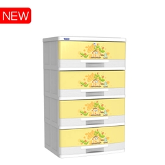 TỦ 4T ĐẠI KIỂU MÀU VÀNG DUY TÂN