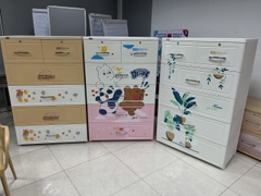( TẶNG 1 LY 2 LỚP KAPPU 680ML) Tủ Tabi Extra 4 Ngăn NHỰA DUY TÂN Kích thước siêu rộng rãi (90 x 49 x 112.5 cm)