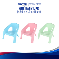 Ghế Trẻ Em Baby Life Duy Tân – Nhựa PP An Toàn, Tựa Lưng Êm, Chống Trượt DUY TÂN