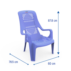 Ghế Nhựa Sofa Duy Tân, Nhựa PP, Tựa Lưng Thoải Mái, Bền Đẹp Nhiều MàU