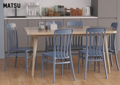 Ghế Wendy DUY TÂN, nhựa PP, ghế nhựa cao cấp công thái học, bền bỉ, dễ lau chùi