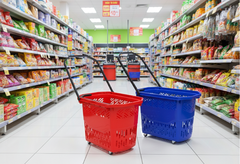 Giỏ Kéo Siêu Thị 3T7 BX DUY TÂN