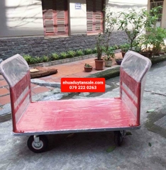 XE ĐẨY HÀNG TAY CỐ ĐỊNH PHONG THẠNH XTH 250S2 SÀN BÍT TẢI TRỌNG 600KG