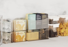 Khay đa năng, DUY TÂN, nhựa PET bền chắc, khay đựng sắp xếp đồ đạc gọn gàng, màu trong suốt cao cấp DUY TÂN