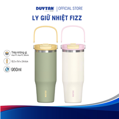 Ly Giữ Nhiệt FIZZ MATSU 960ml – Dung Tích Lớn, Quai Xách Tiện Lợi DUY