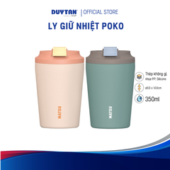 Ly Giữ Nhiệt POKO MATSU 350ml – Nhỏ Gọn, An Toàn DUY TÂN