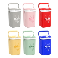 [Đặc biệt] Thùng đá Minice DUY TÂN nhựa PP, PU giữ nhiệt, bình đá mini quai xách, đựng nước giải khát DUY TÂN