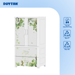 TỦ WING 2 CÁNH 2 HỘC MÀU TRẮNG DUY TÂN