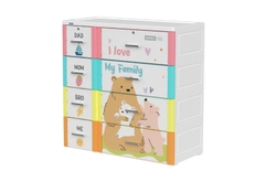 Tủ SHINO 3 TẦNG 6 HỘC DUY TÂN GIA ĐÌNH GẤU