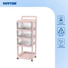 Kệ Đẩy Matsu Lock 4 Tầng Nhựa Duy Tân