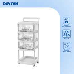 Kệ Đẩy Matsu Lock 4 Tầng Nhựa Duy Tân