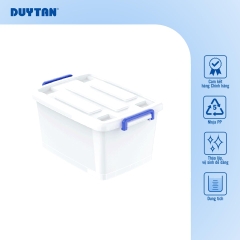 THÙNG VUÔNG 55 LÍT Bánh xe DUY TÂN