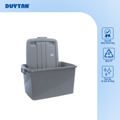 THÙNG VUÔNG 55 LÍT Bánh xe DUY TÂN