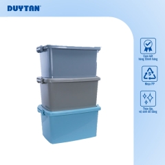 THÙNG VUÔNG 55 LÍT Bánh xe DUY TÂN