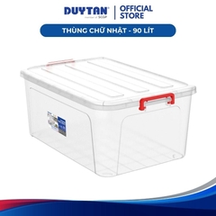 THÙNG CHỮ NHẬT 90 LÍT DUY TÂN