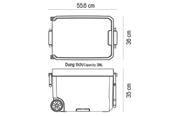 Thùng Đá LUGO 35-BX Duy Tân