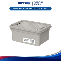THÙNG ĐA NĂNG MATSU LOCK 15 LÍT DUY TÂN