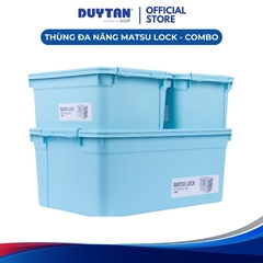 [Đặc biệt] Combo Thùng Đa Năng Matsu Lock NHỰA DUY TÂN
